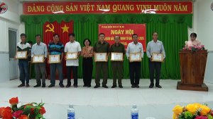 Ấp Mã Đà tổ chức ngày hội toàn dân bảo vệ an ninh tổ quốc năm 2025