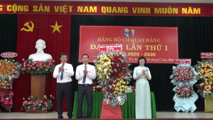 Đảng bộ các cơ quan Đảng xã Trị An tổ chức thành công Đại hội lần thứ I, nhiệm kỳ 2025 – 2030