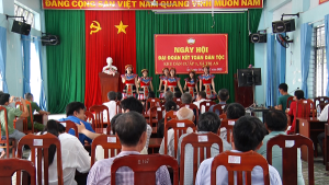 Ấp 1 tổ chức “Ngày hội đại đoàn kết dân tộc năm 2025”