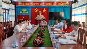 Phiên họp thứ 2 của Thường trực HĐND xã khóa XIII