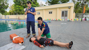 Phường Trị An phát động toàn dân tập luyện môn bơi, phòng chống đuối nước năm 2026