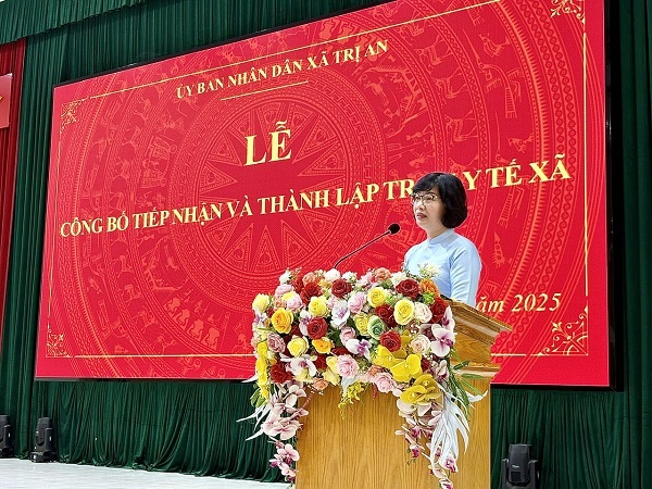 01 01 2026 Trị An công bố Quyết định thành lập Trạm Y tế xã (3)