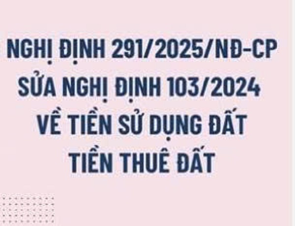 17 11 2025 Quy định mới về tính tiền sử dụng đất khi cấp giấy chứng nhận